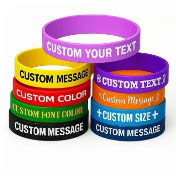 Custom Printed Silicone Wristbands